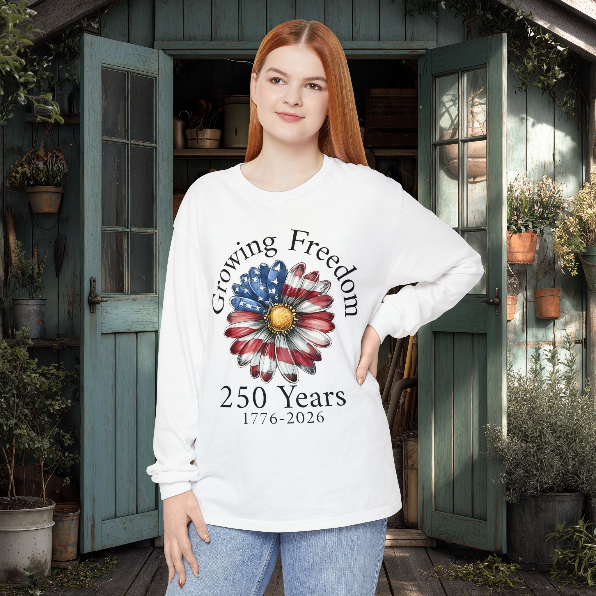 Growing Freedom Long Sleeve Tee