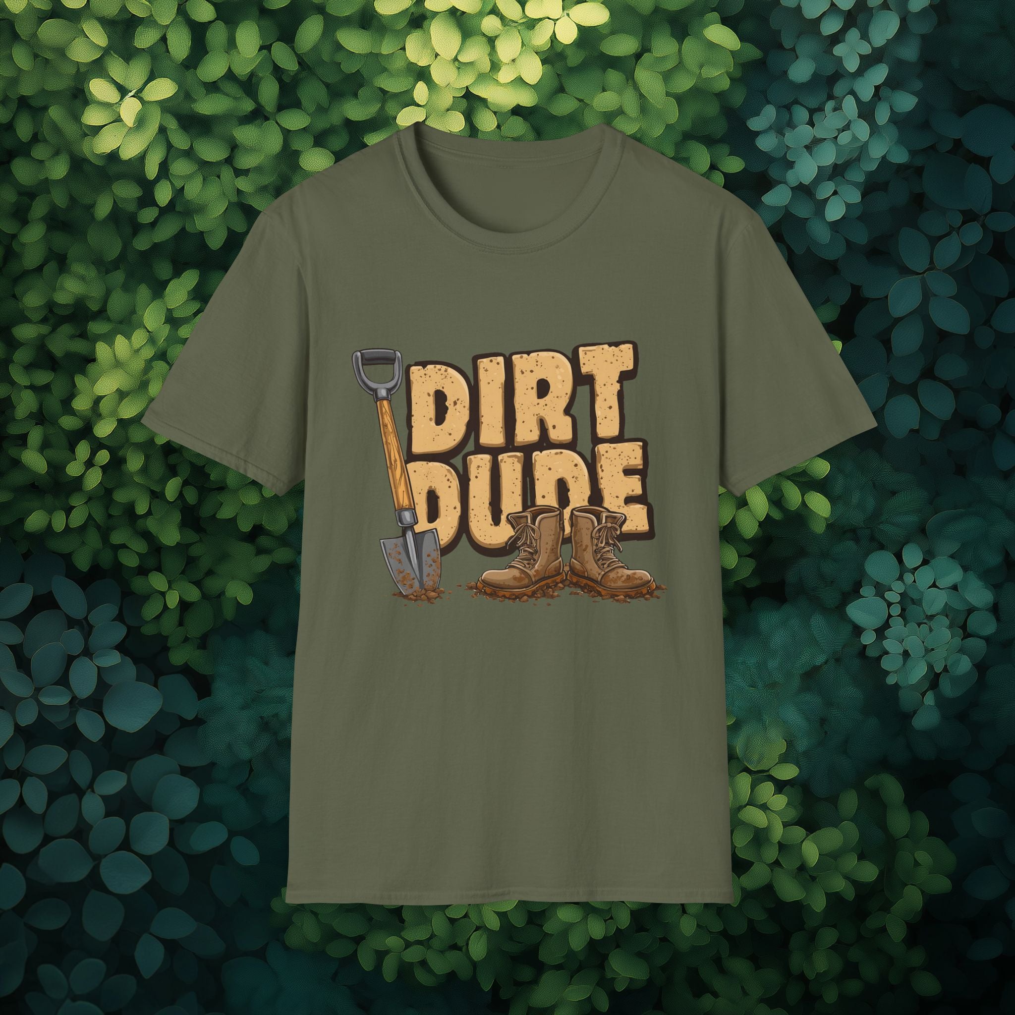 Dirt Dude T-Shirt for Gardeners