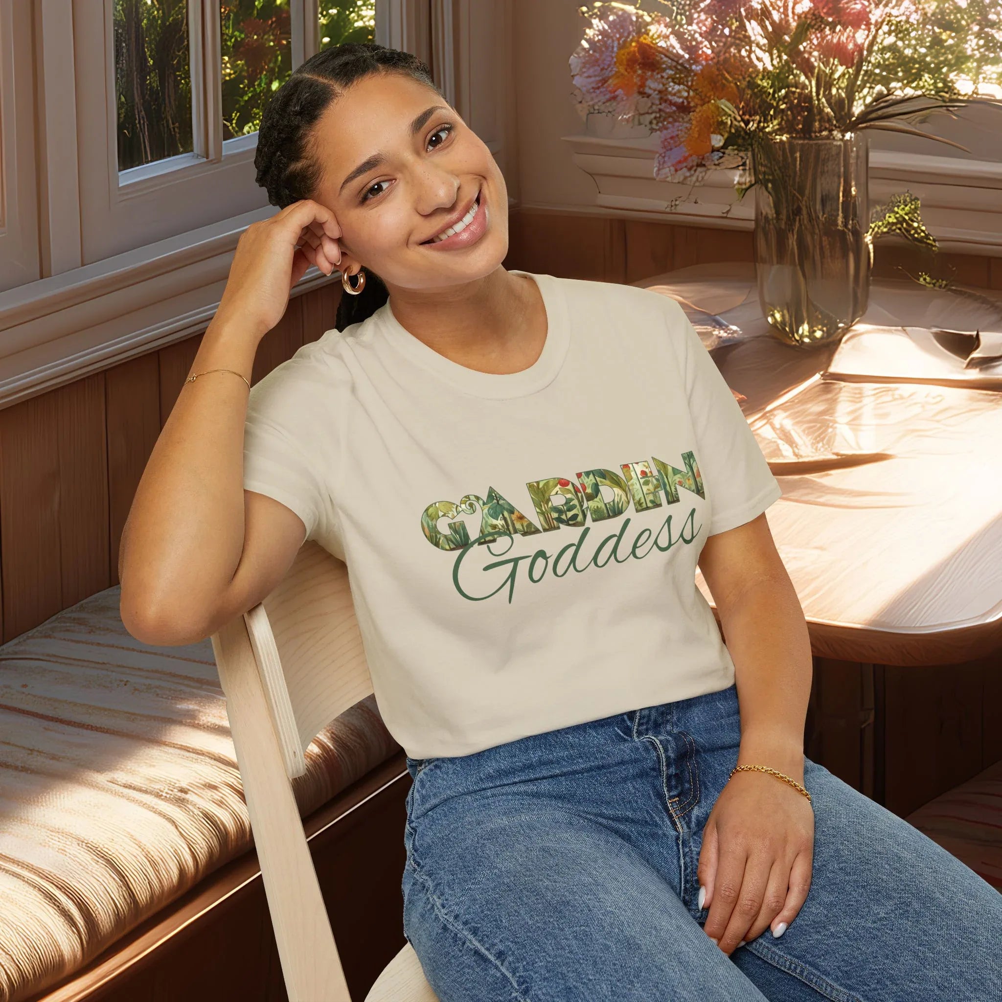 Garden Goddess T-Shirt for Gardeners