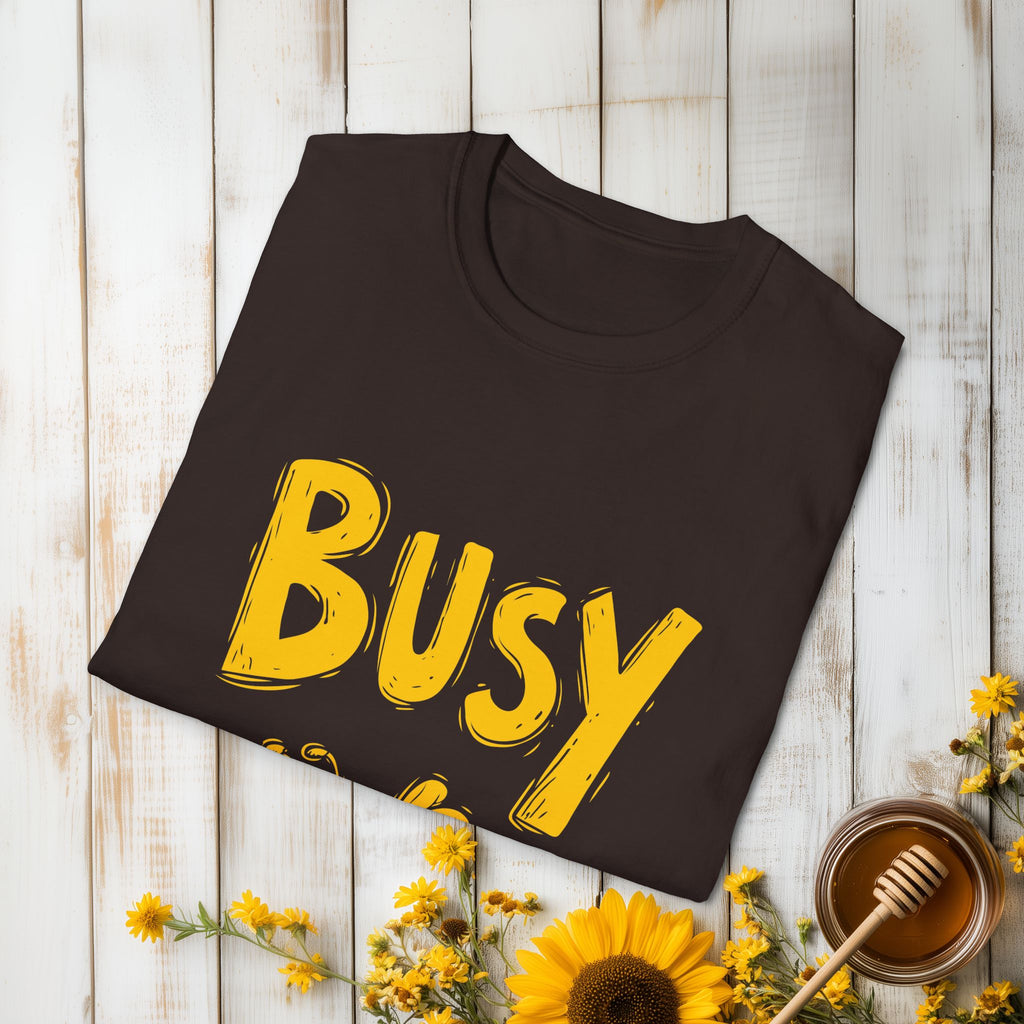 Busy Bee Doodle T-Shirt for Nature Lovers