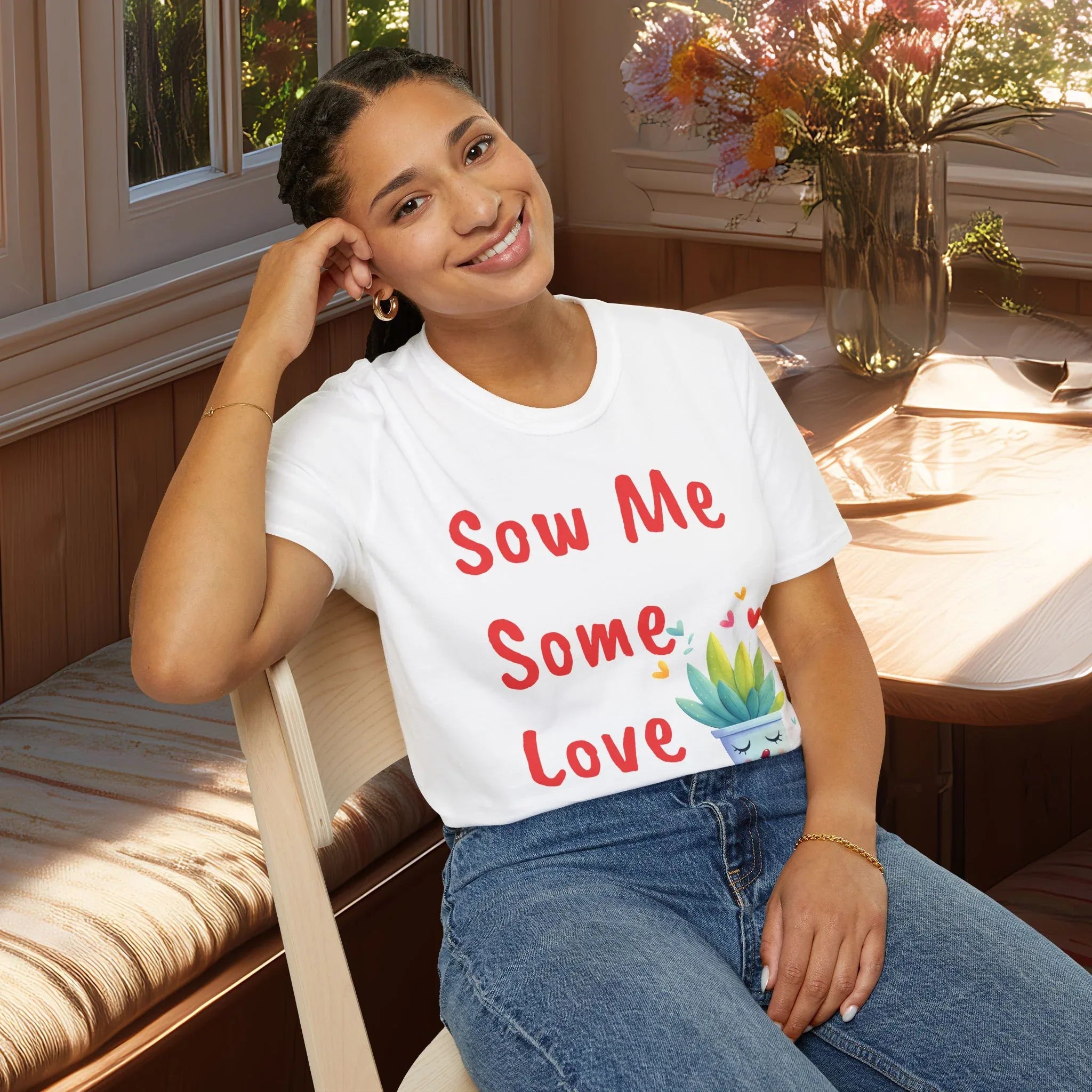 Sow Me Some Love Punny Plant T-shirt