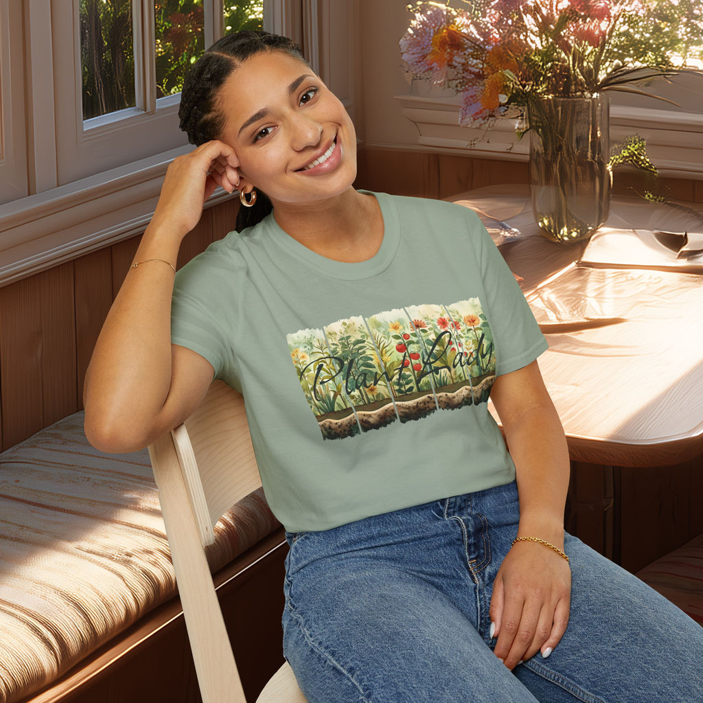 Plant Lady Backyard Gardener T-Shirt for