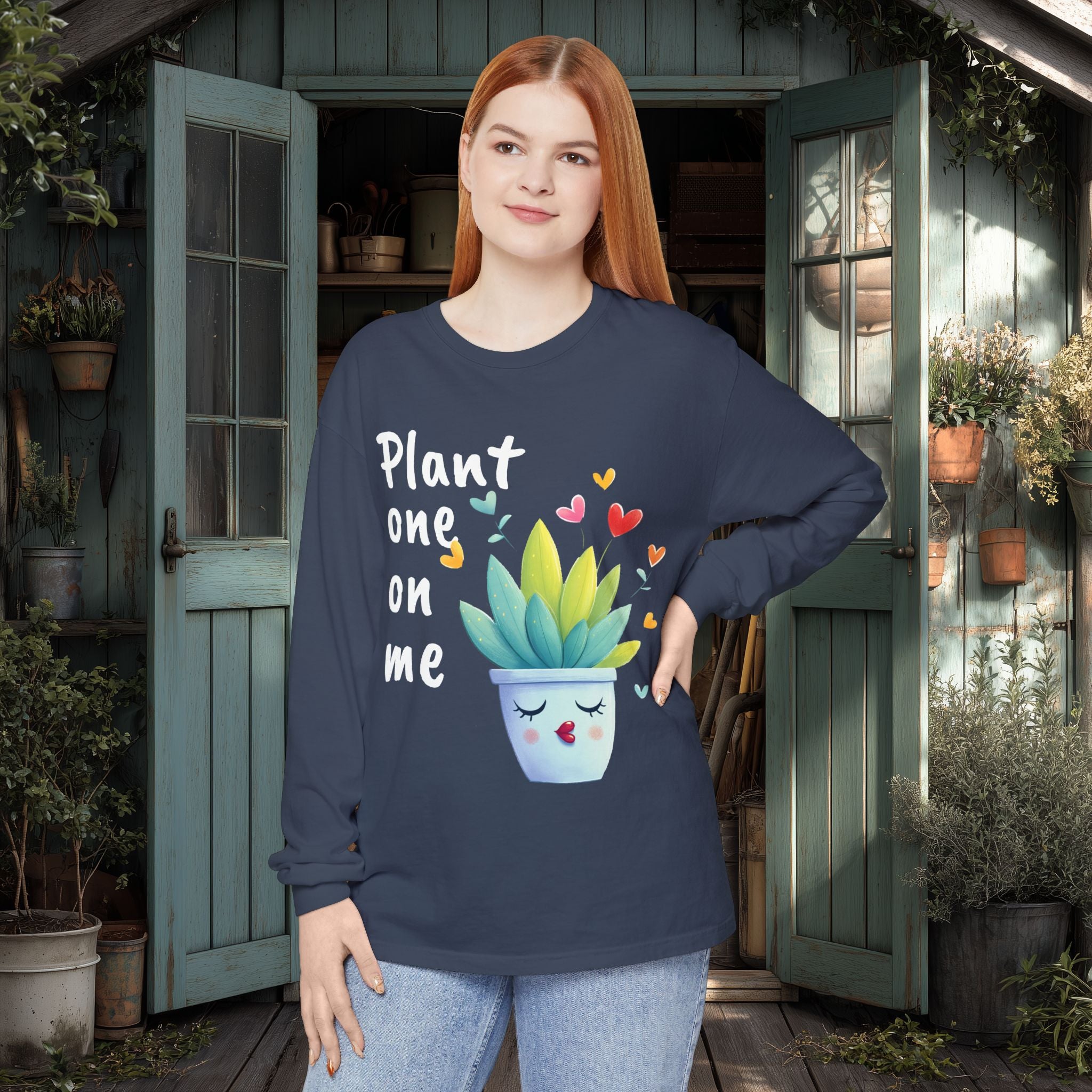 Plant One on Me Long Sleeve T-Shirt