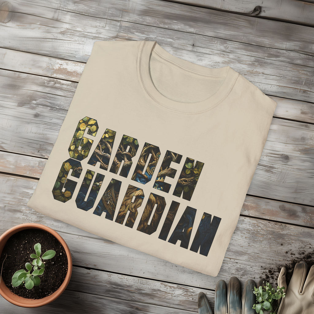 Fantasy Garden Guardian T-Shirt for Gardeners