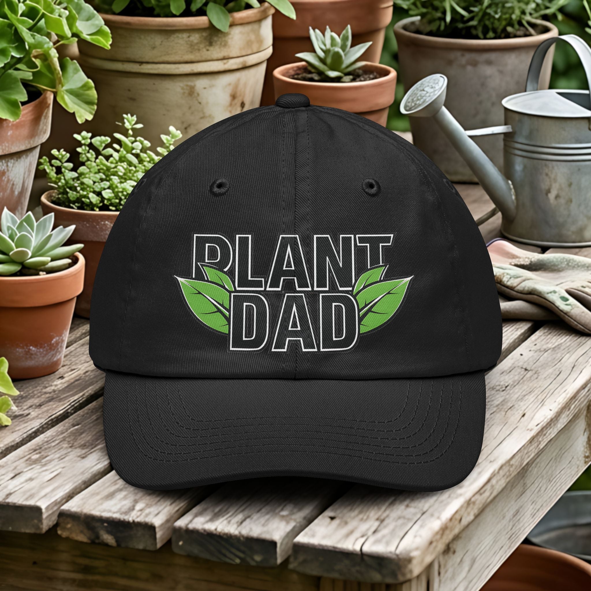 Plant Dad Collegiate Style Gardening Hat