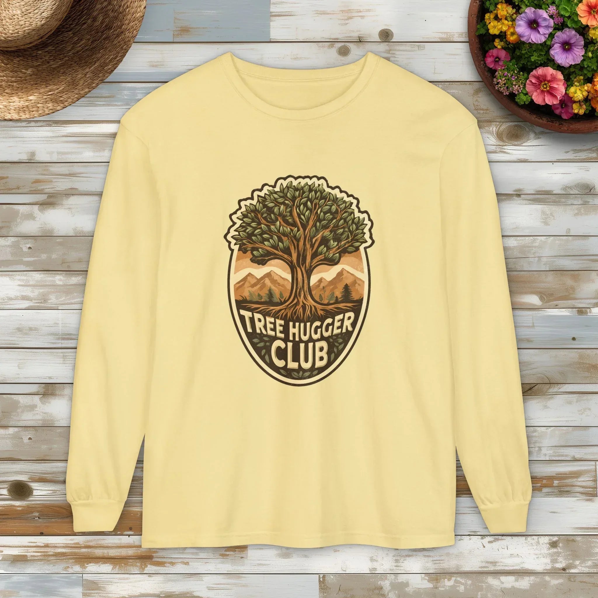 Tree Hugger Club Long Sleeve Tee