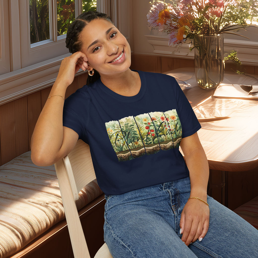 Plant Lady Backyard Gardener T-Shirt for