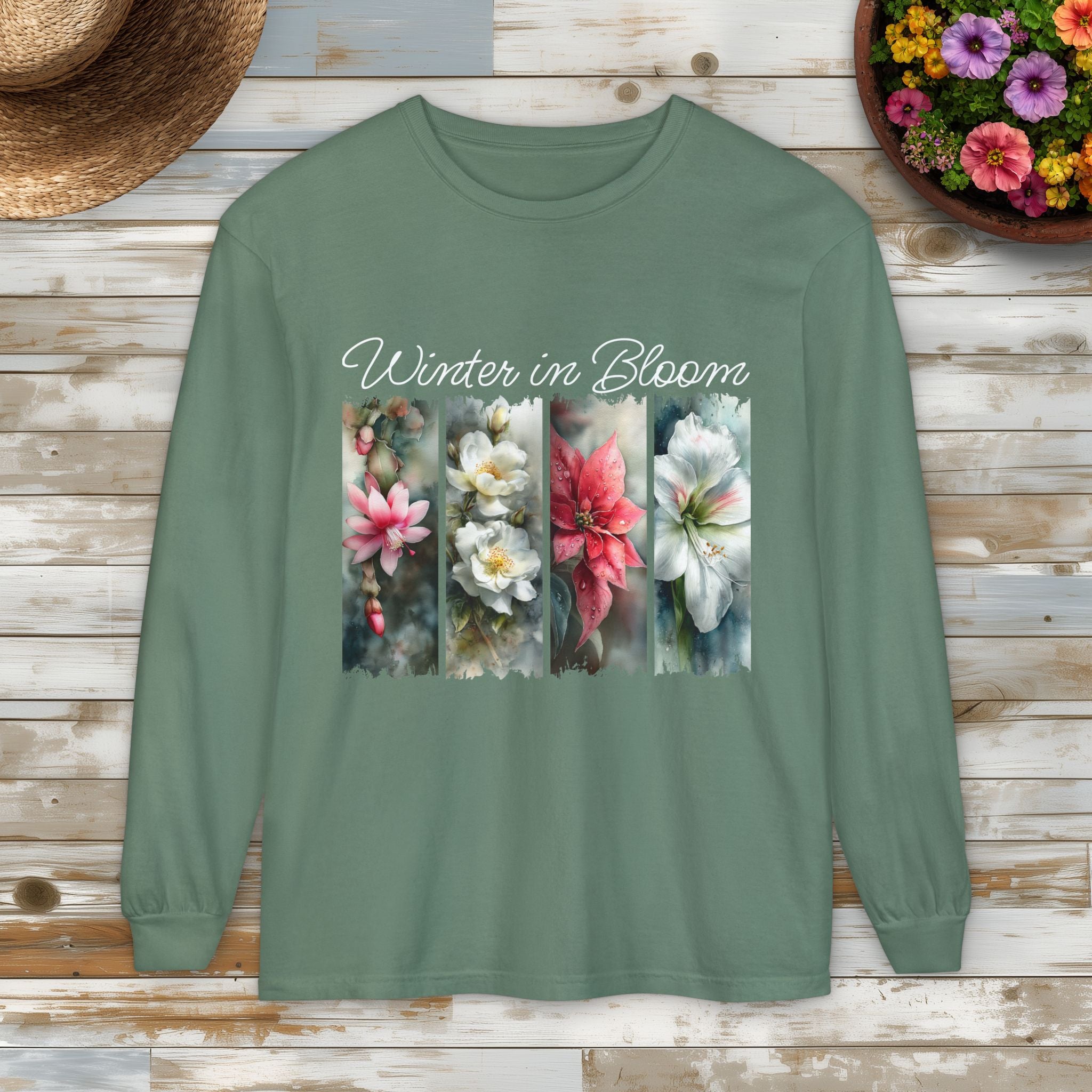 Winter in Bloom Long Sleeve Tee