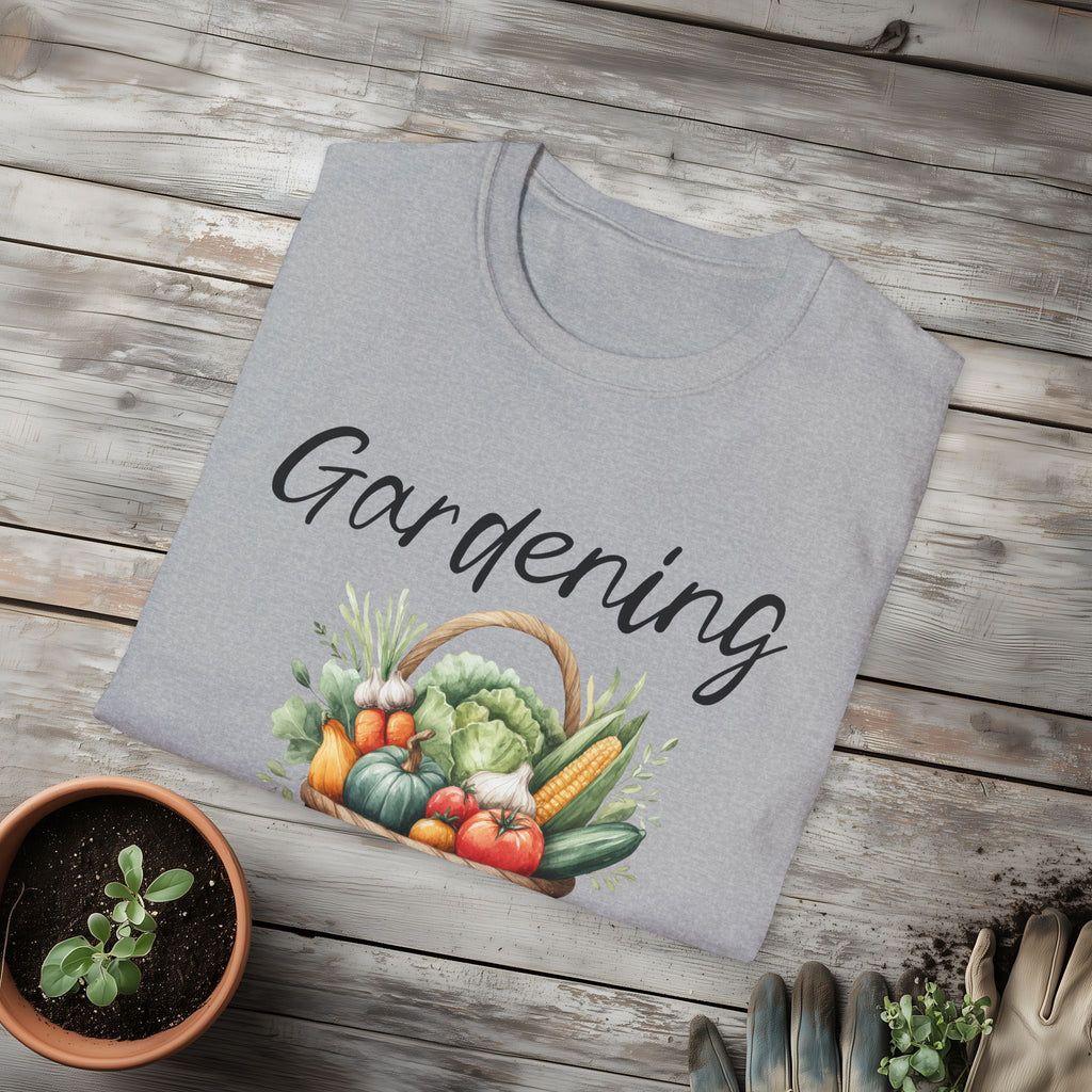 Gardening is My Therapy T-Shirt for Gardeners & Nature Lovers