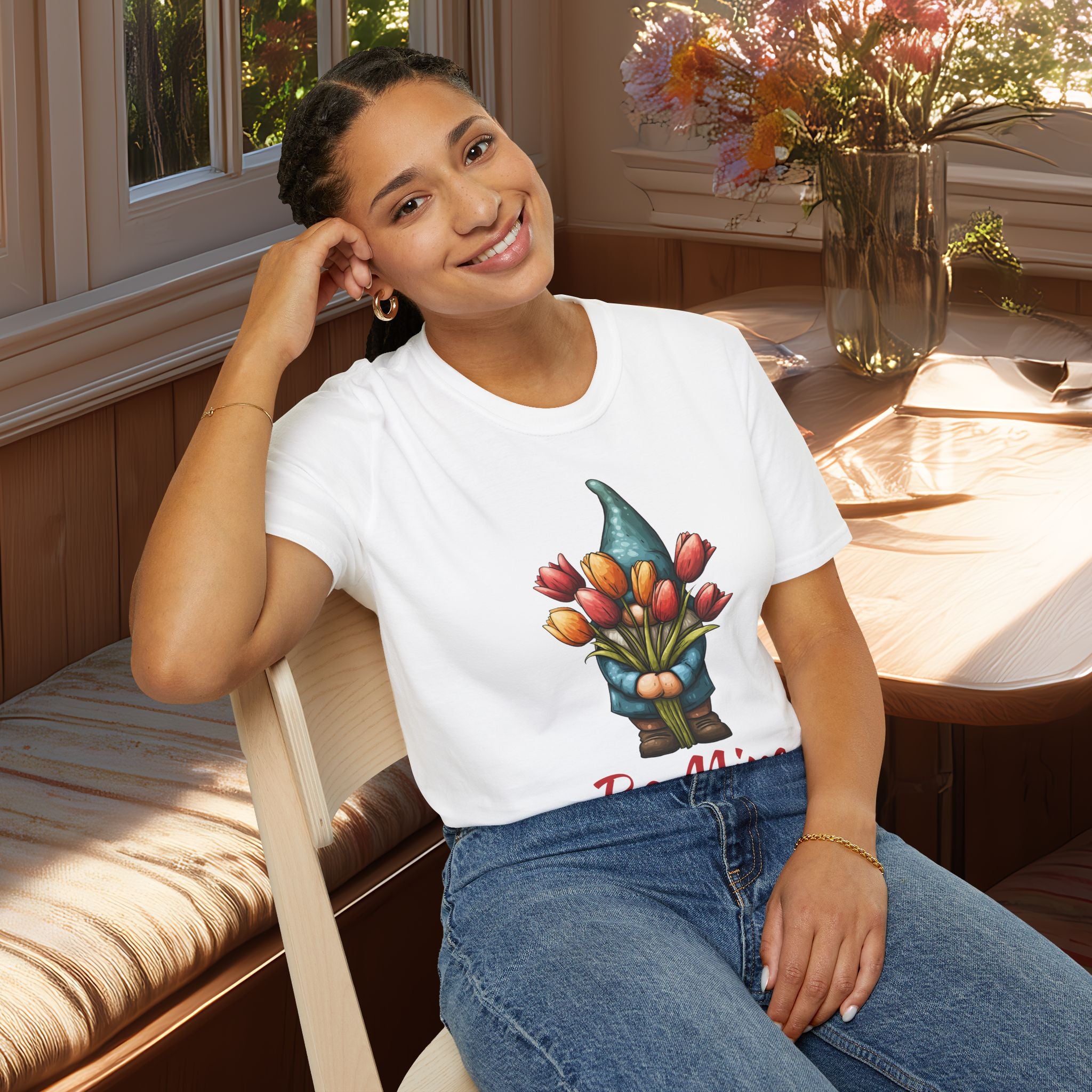 Be Mine Bashful Gnome T-Shirt