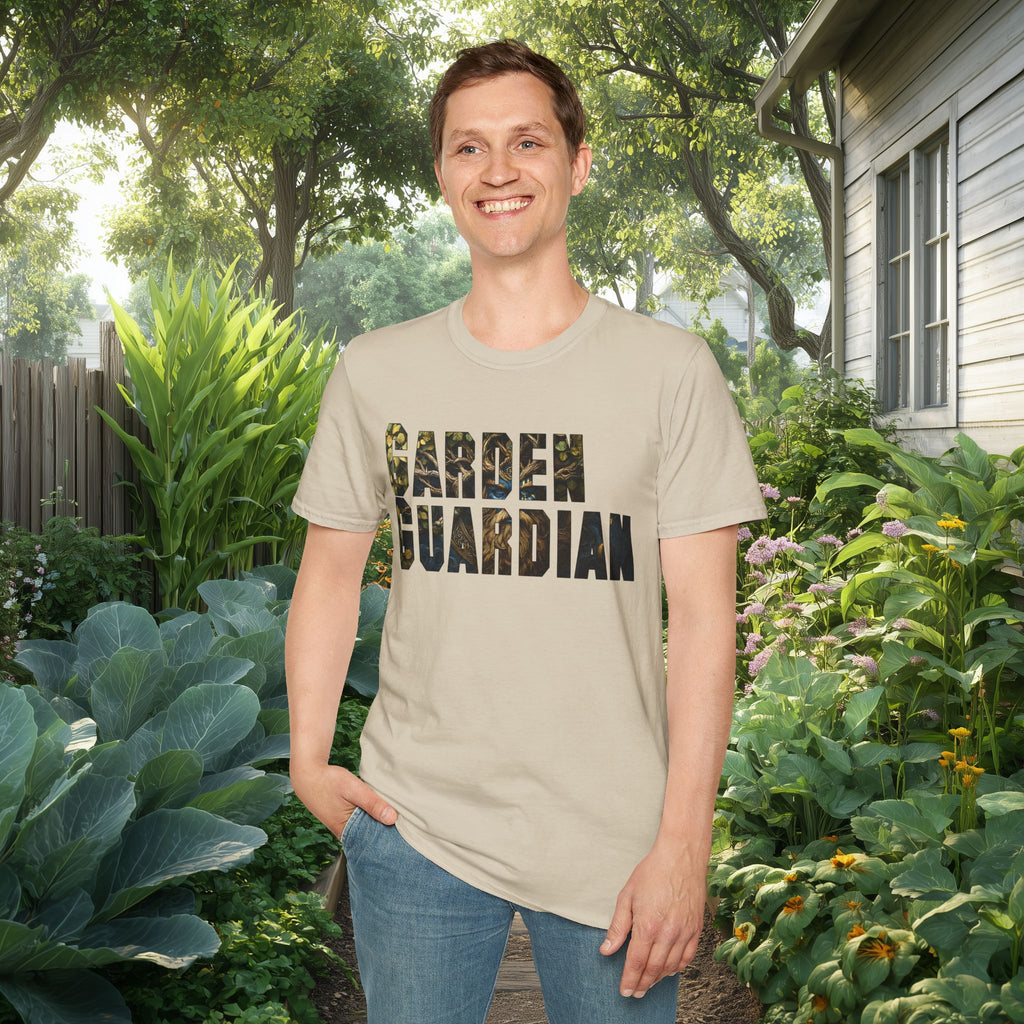 Fantasy Garden Guardian T-Shirt for Gardeners