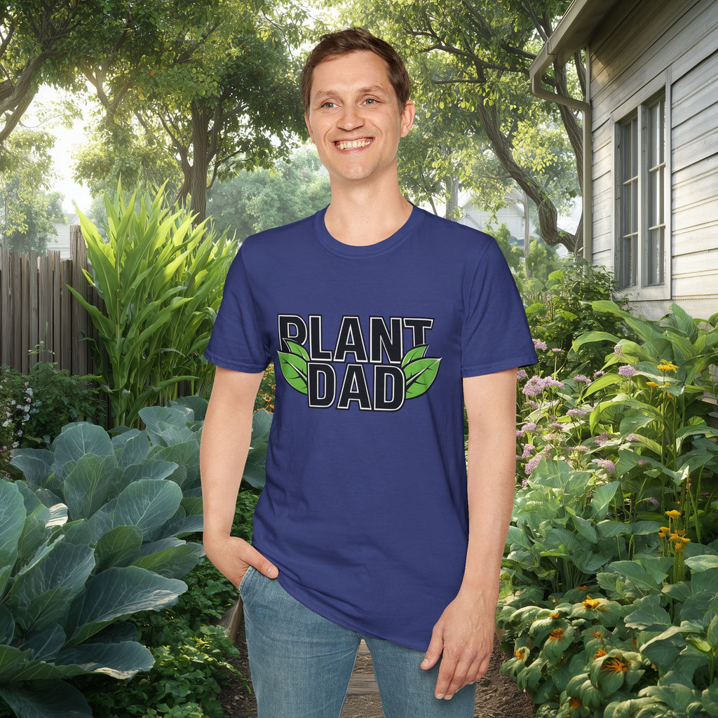 Plant Dad T-Shirt for Gardeners