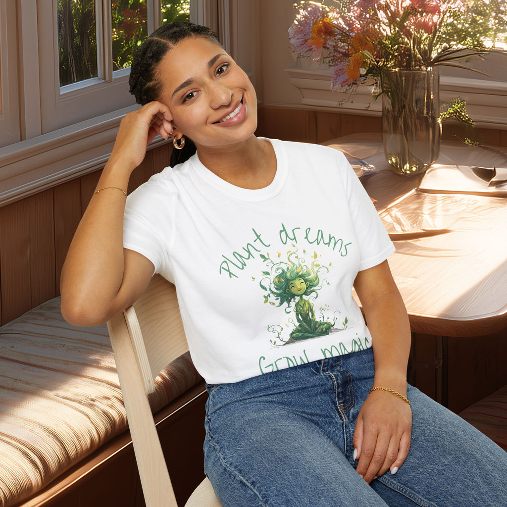 Plant Dreams, Grow Magic Garden Goddess T-Shirt
