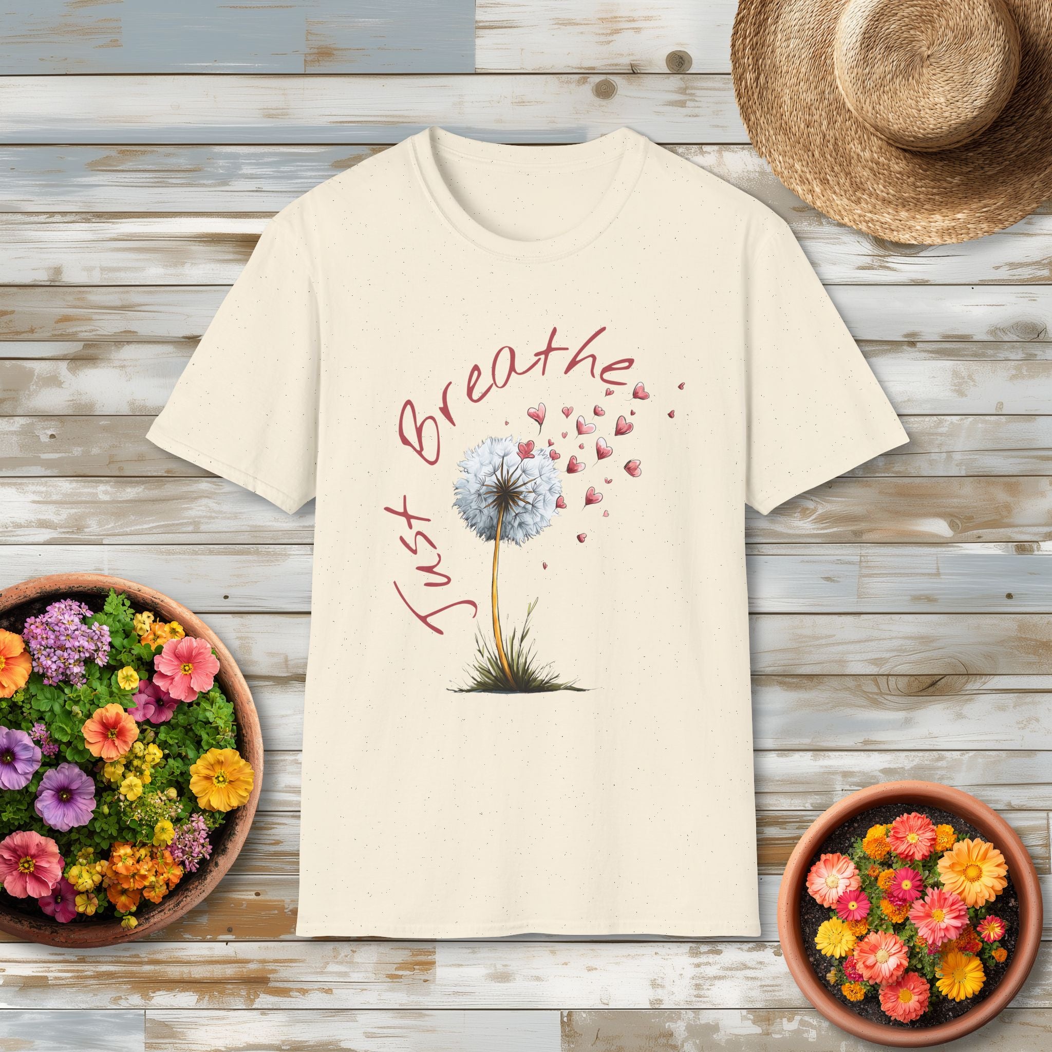 Just Breathe Dandelion Tee