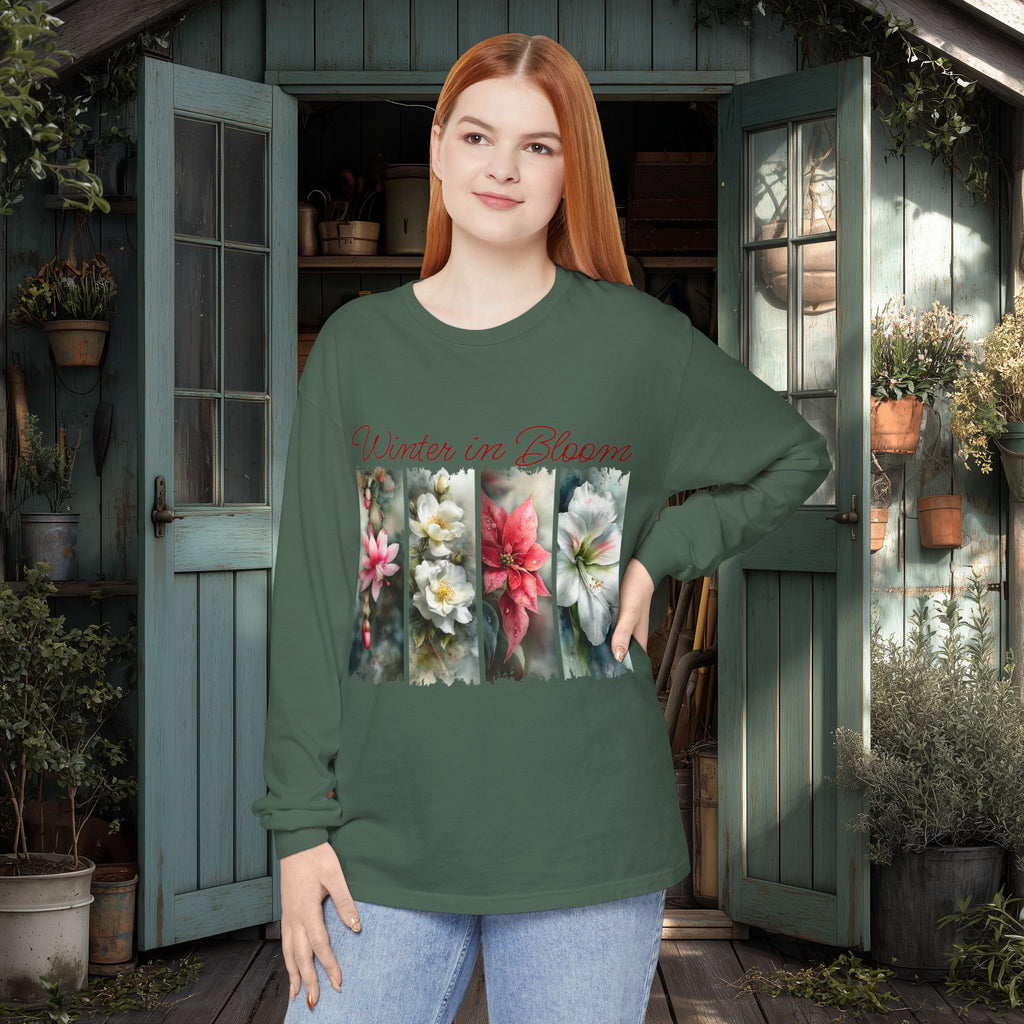 Winter in Bloom Long Sleeve Tee