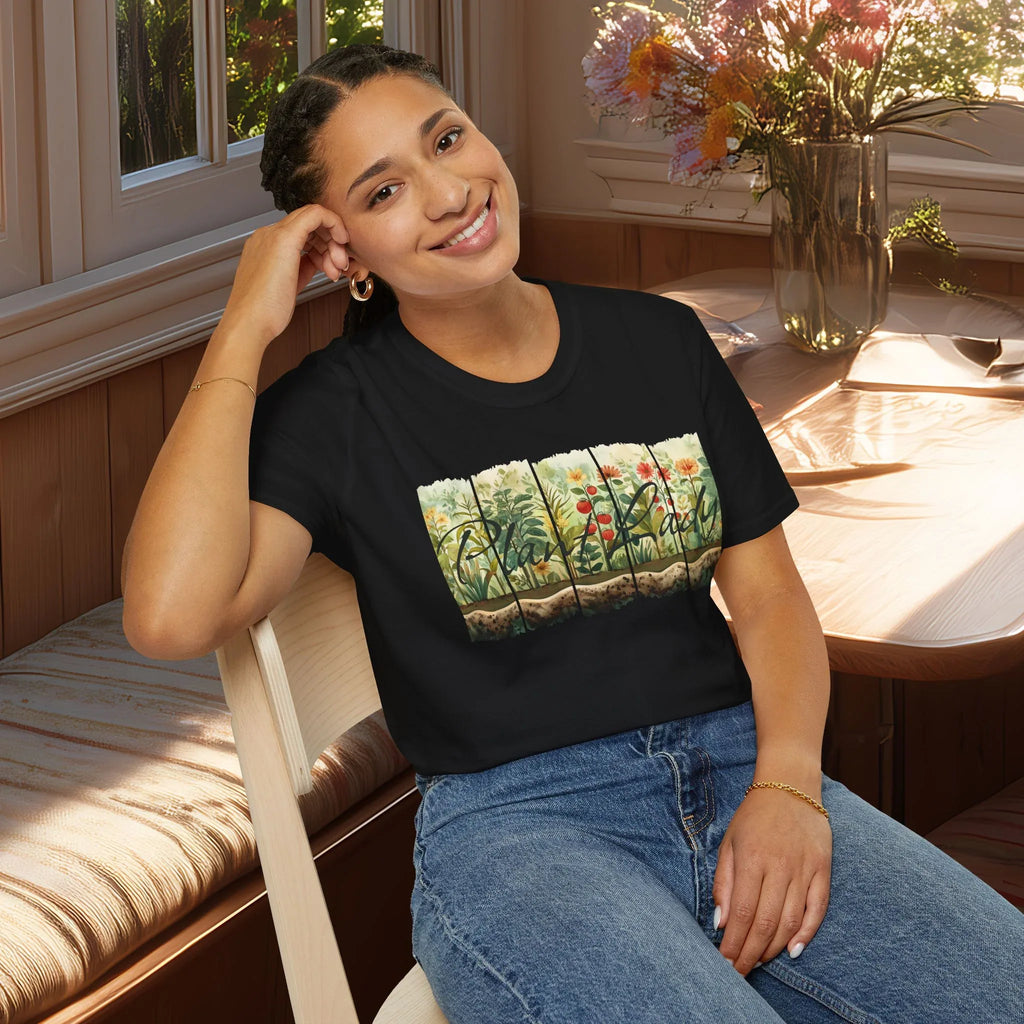 Plant Lady Backyard Gardener T-Shirt for