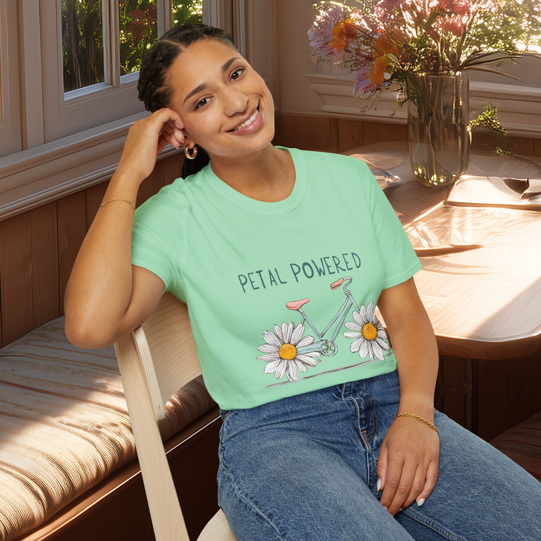 Petal Powered T-Shirt for Backyard Gardeners
