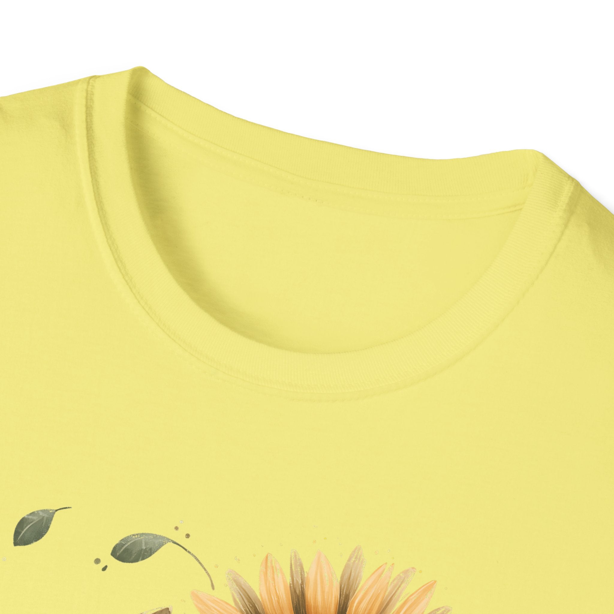 Plant Whisperer Girl and Sunflower T-Shirt