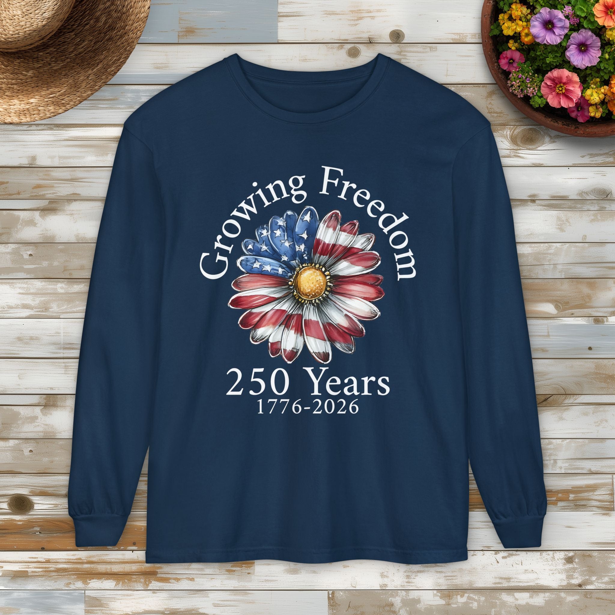 Growing Freedom Long Sleeve Tee