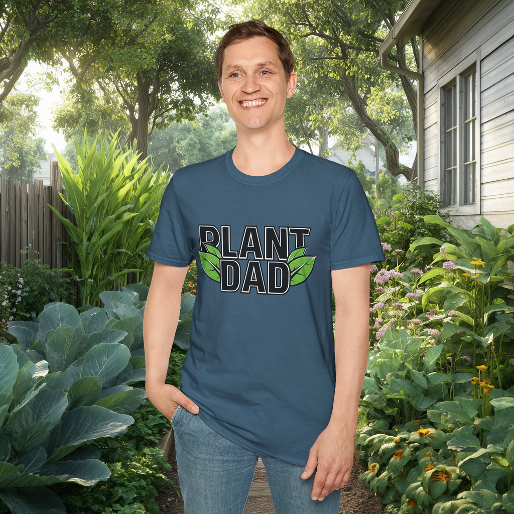 Plant Dad T-Shirt for Gardeners