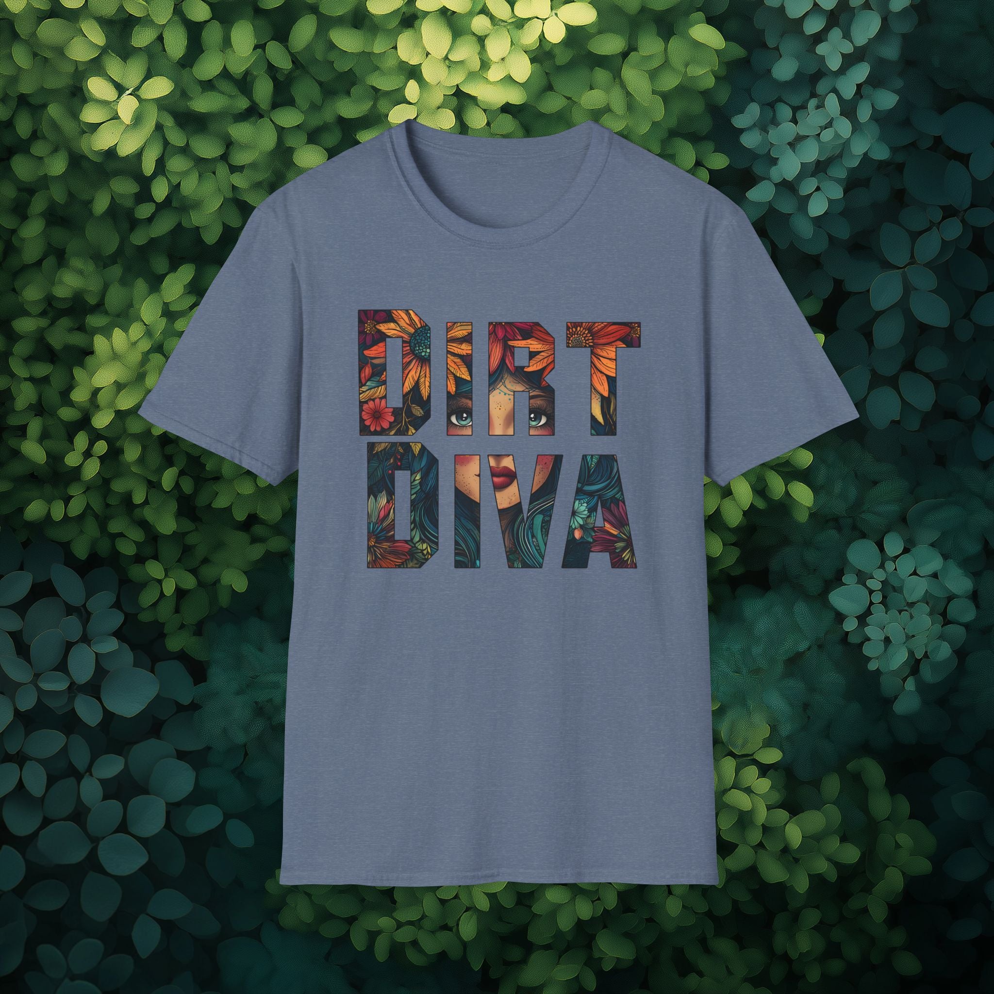 Boho Dirt Diva T-Shirt for  Nature Lovers