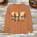 Autumn Vibes Farm Scene Long Sleeve Tee