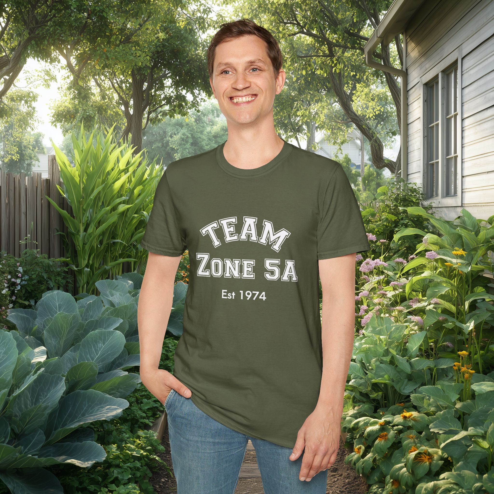 Vintage Collegiate Team Zone T-Shirt