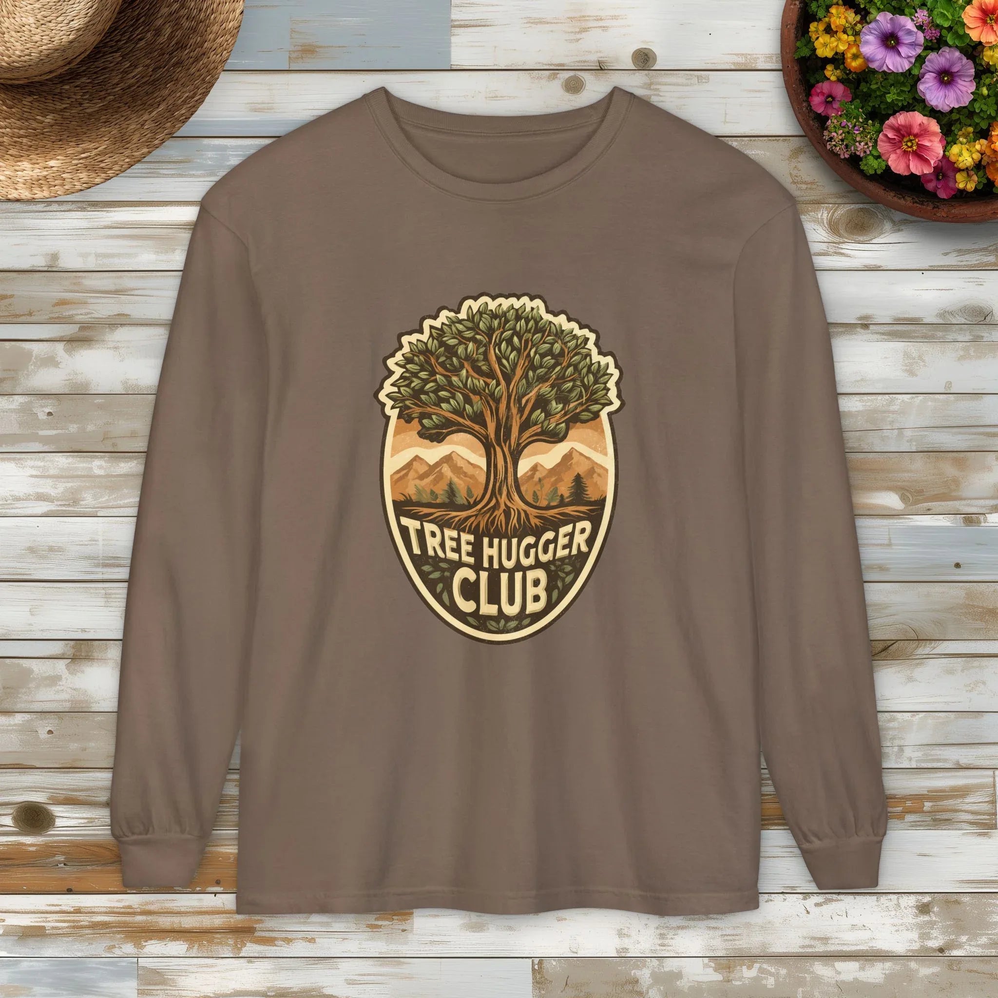 Tree Hugger Club Long Sleeve Tee