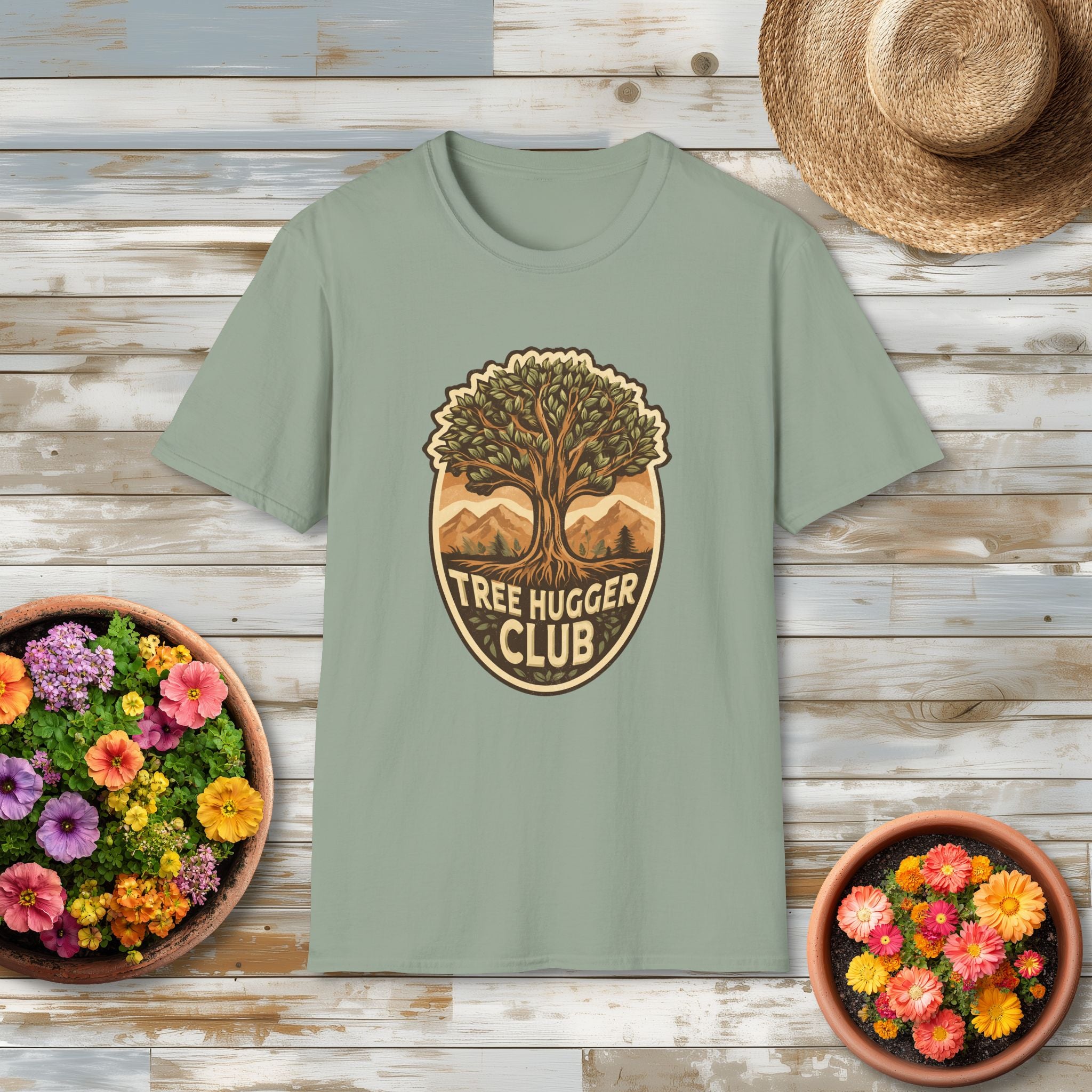 Tree Hugger Club Shirt – National Park Style Tree Tee