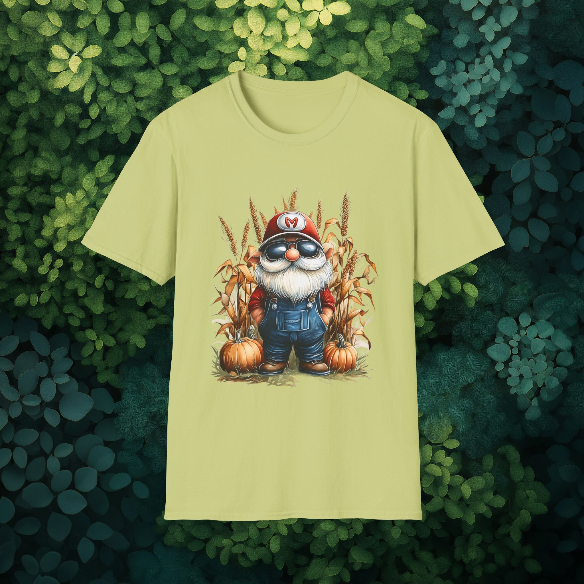Harvest Season Gnome Farmer T-Shirt