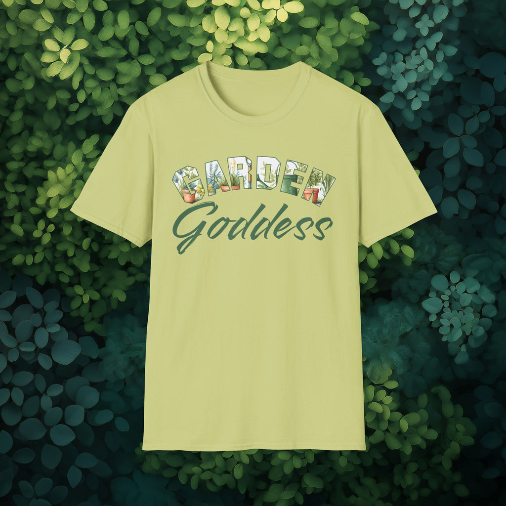 Garden Goddess T-Shirt for Plant Lovers and Gardeners