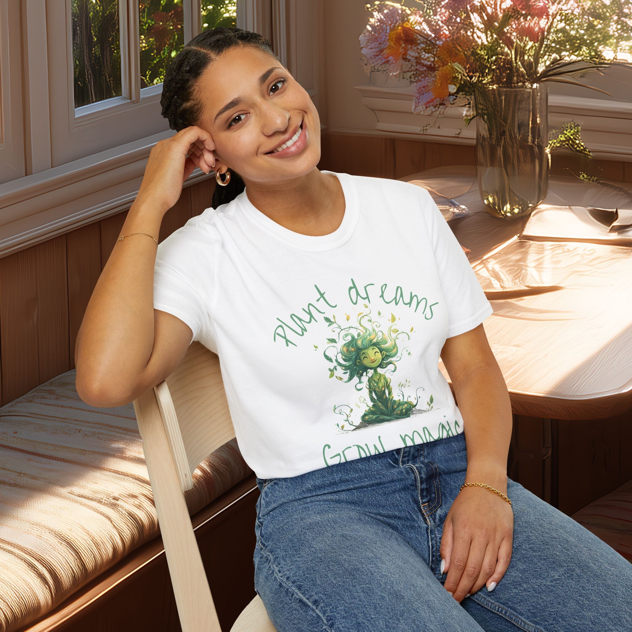 Plant Dreams, Grow Magic Garden Goddess T-Shirt