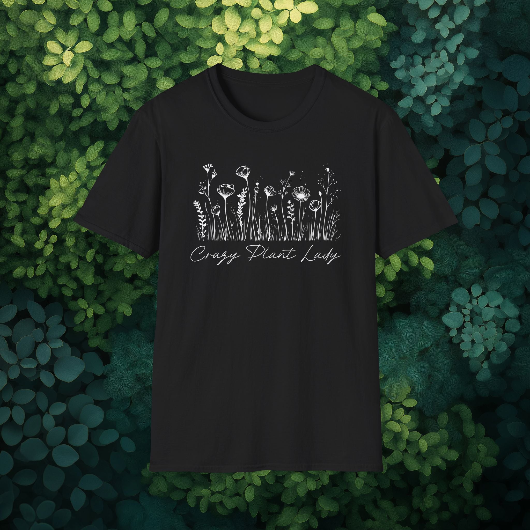 Crazy Plant Lady T-Shirt for Gardeners