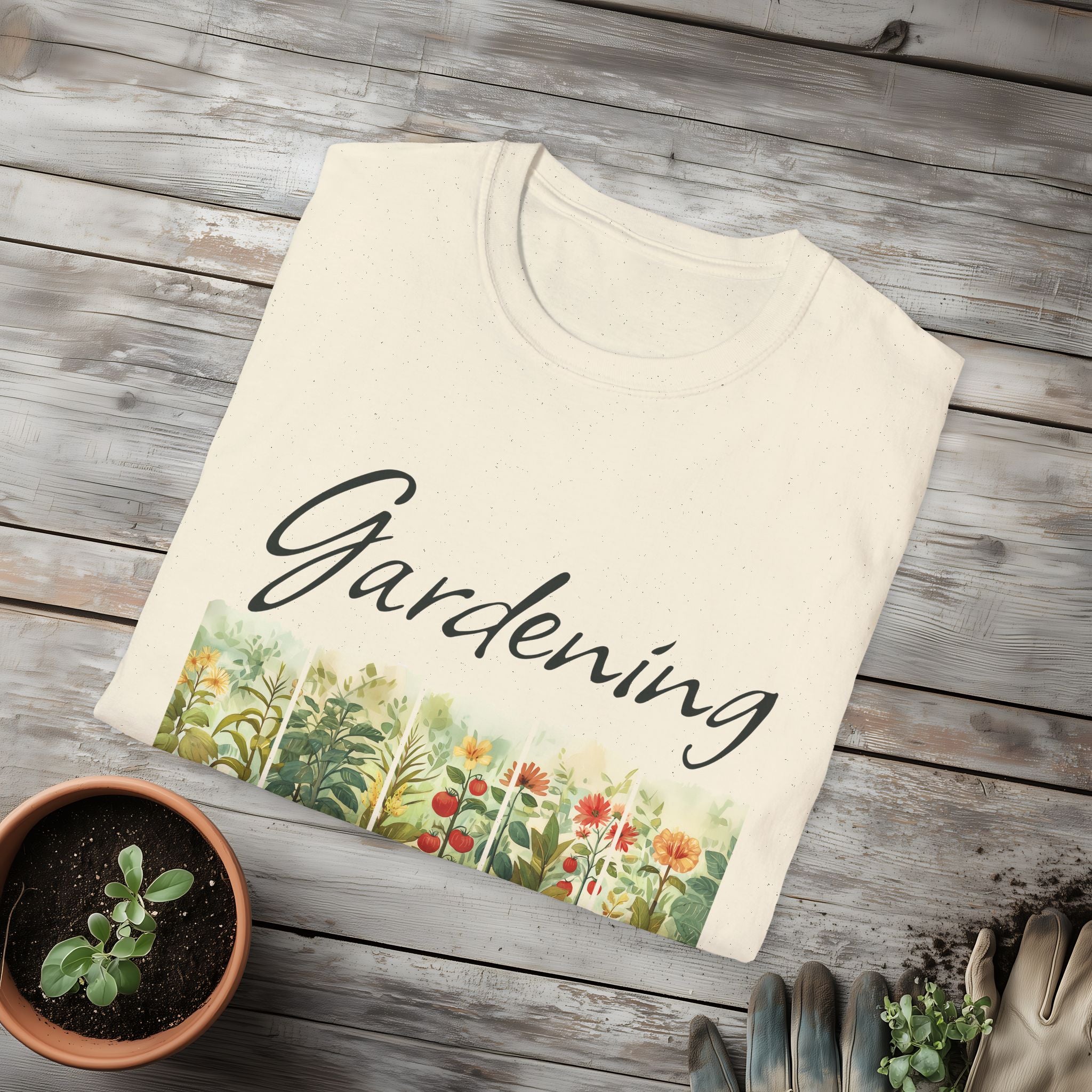 Because Murder is Wrong Sarcastic T-Shirt for Gardeners