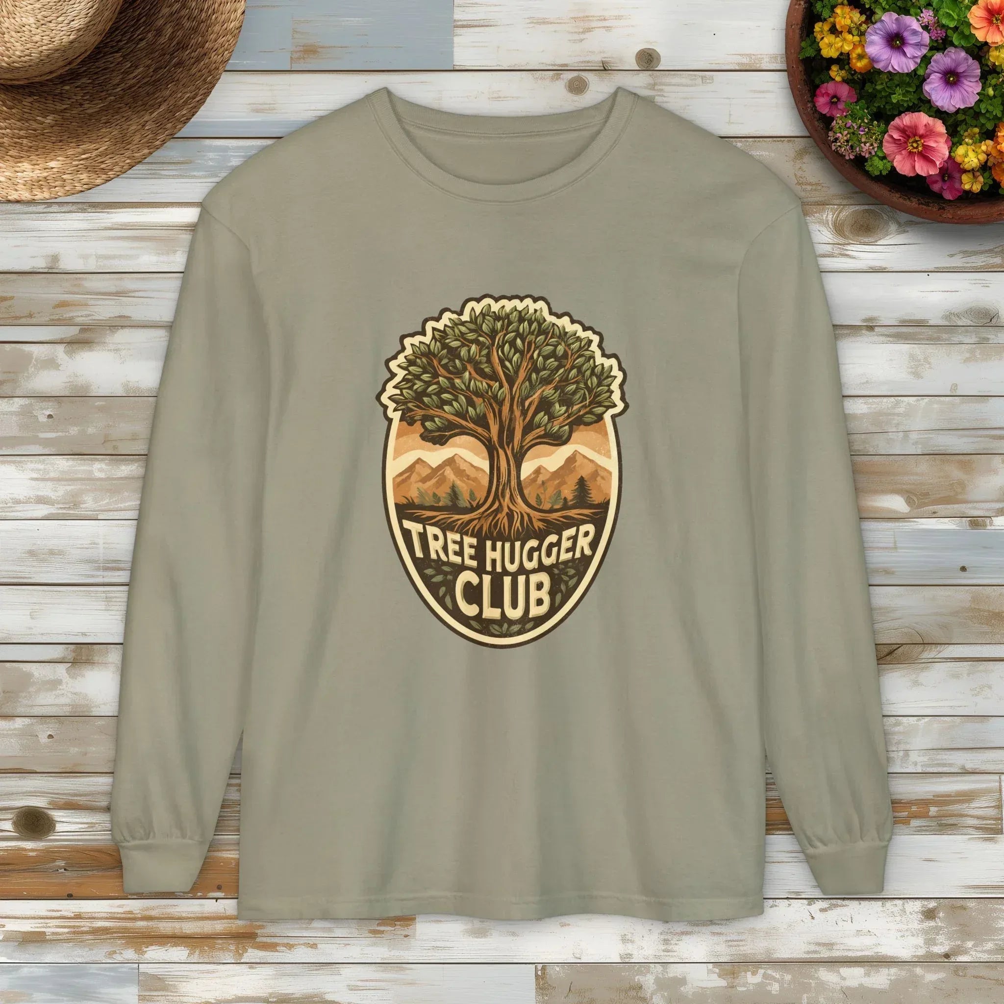 Tree Hugger Club Long Sleeve Tee