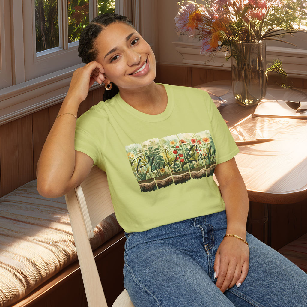 Plant Lady Backyard Gardener T-Shirt for