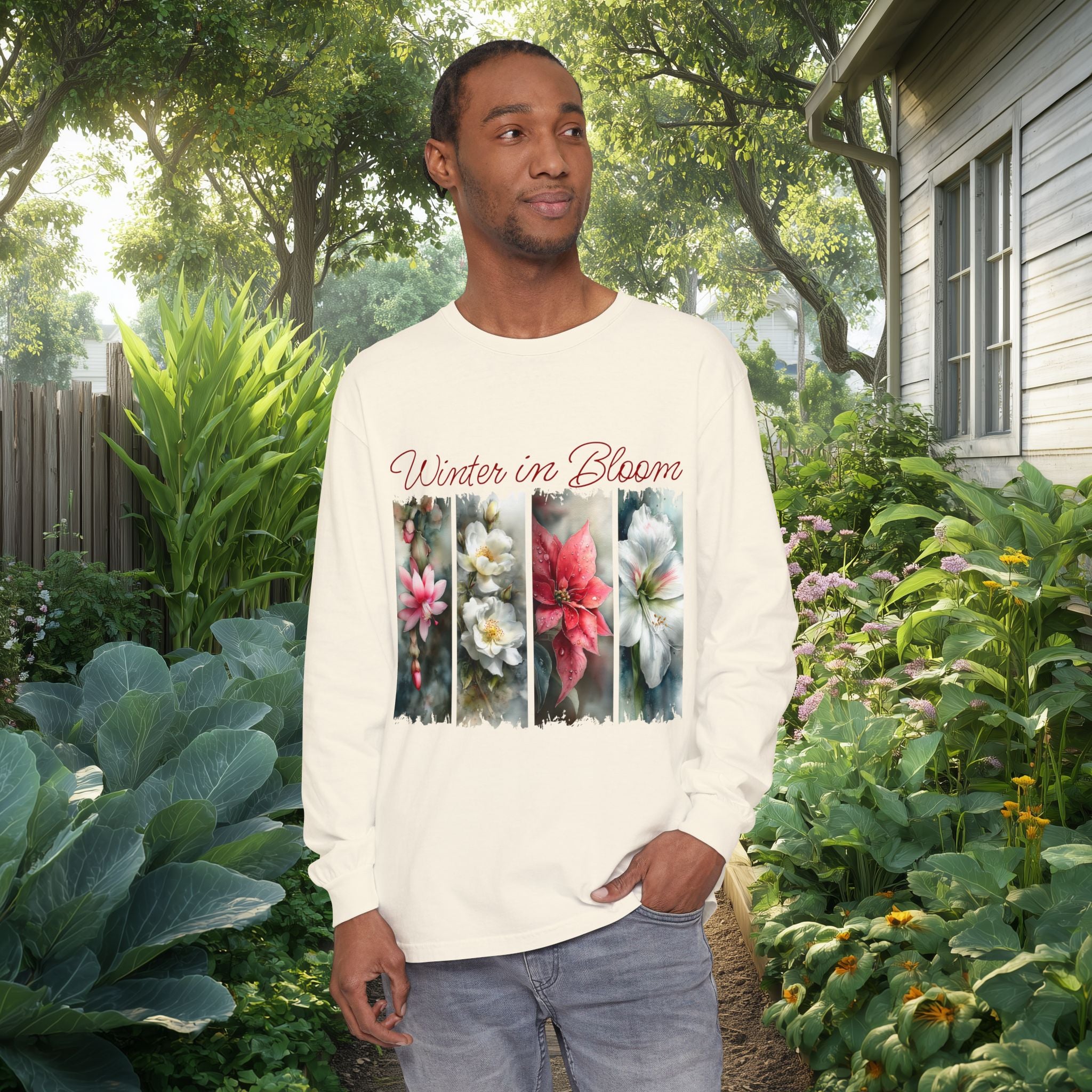 Winter in Bloom Long Sleeve Tee