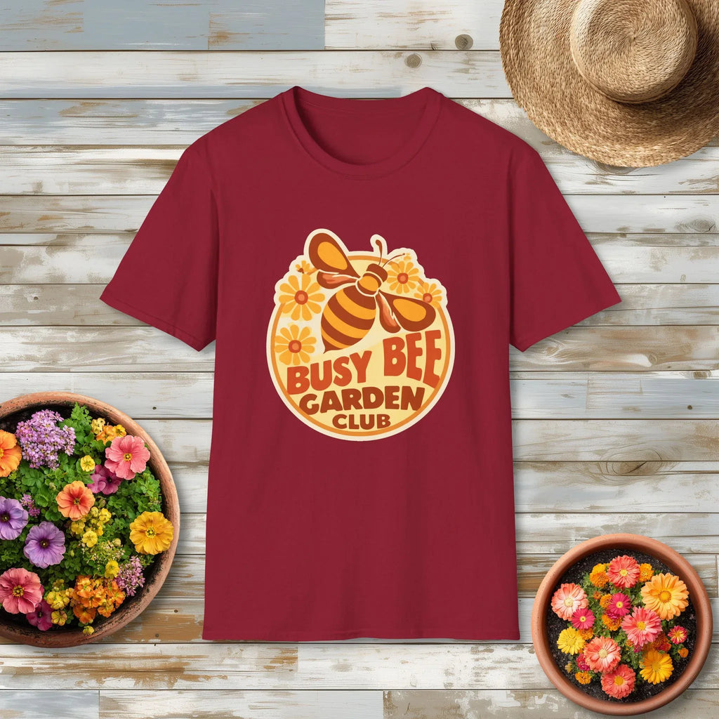 Busy Bee Garden Club Shirt – Retro 60s Bee Tee