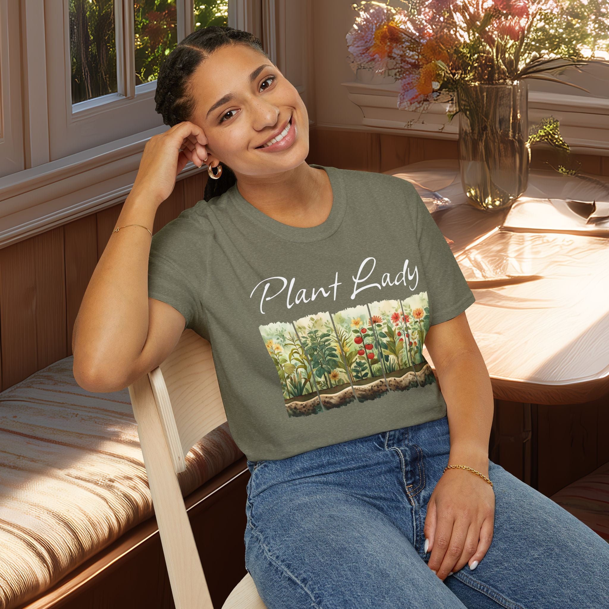 Garden Plant Lady T-Shirt for Gardeners