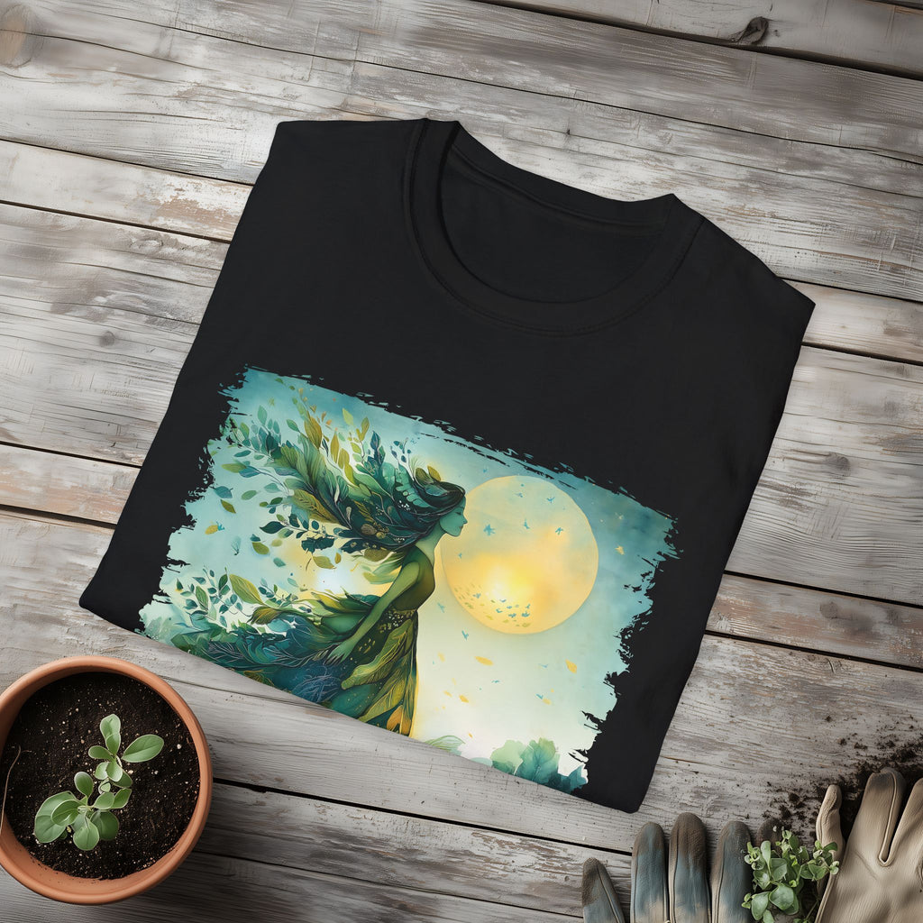 Garden Goddess T-Shirt for Gardeners, Nature Lovers, Summer Casual Wear