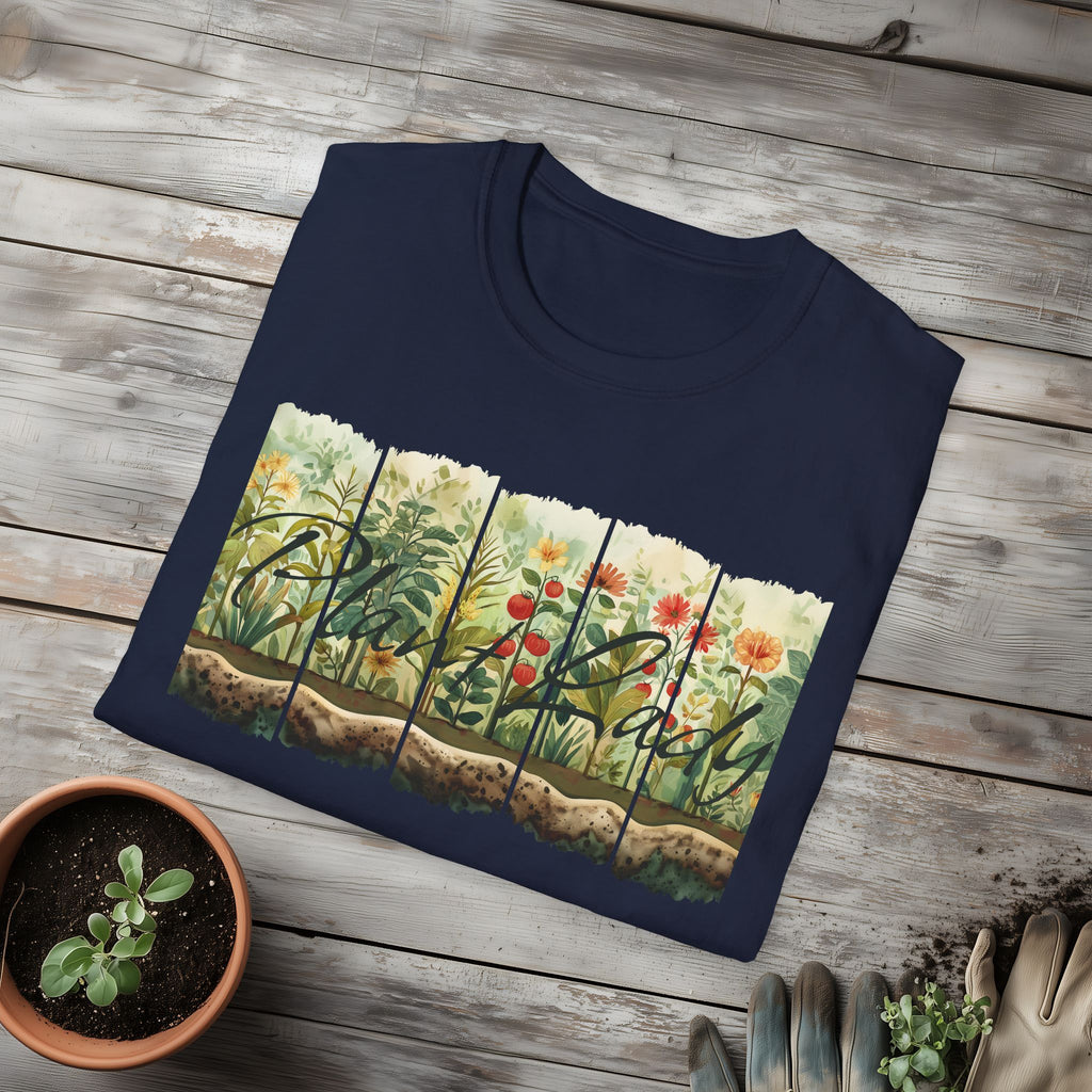 Plant Lady Backyard Gardener T-Shirt for