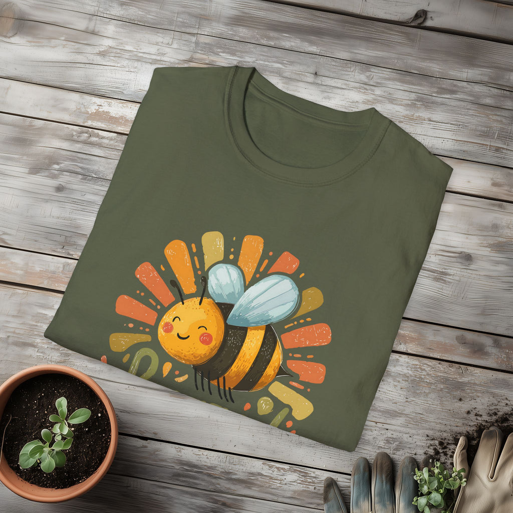 Buzzed on Life Sweet Bee T-shirt for Nature Lovers