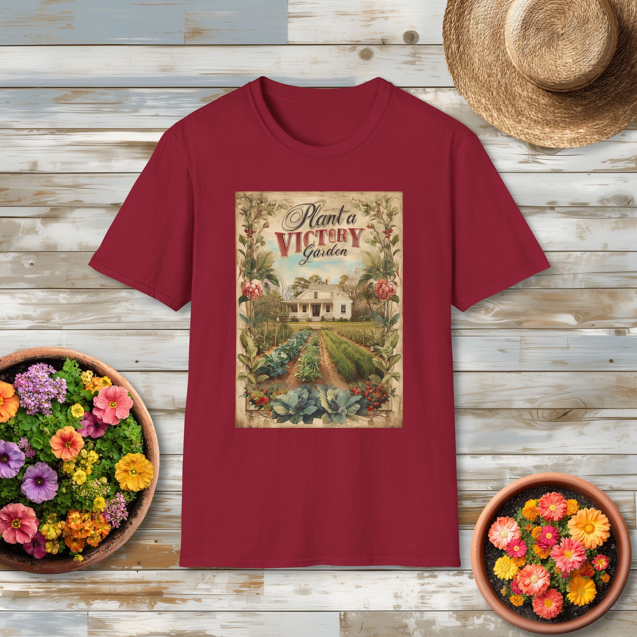 Vintage Plant a Victory Garden Poster T-Shirt