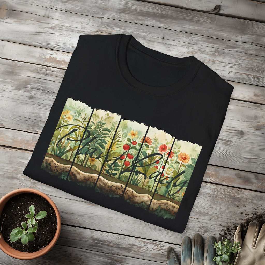 Plant Lady Backyard Gardener T-Shirt for