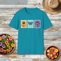Trio of Floral Postage Stamps T-Shirt