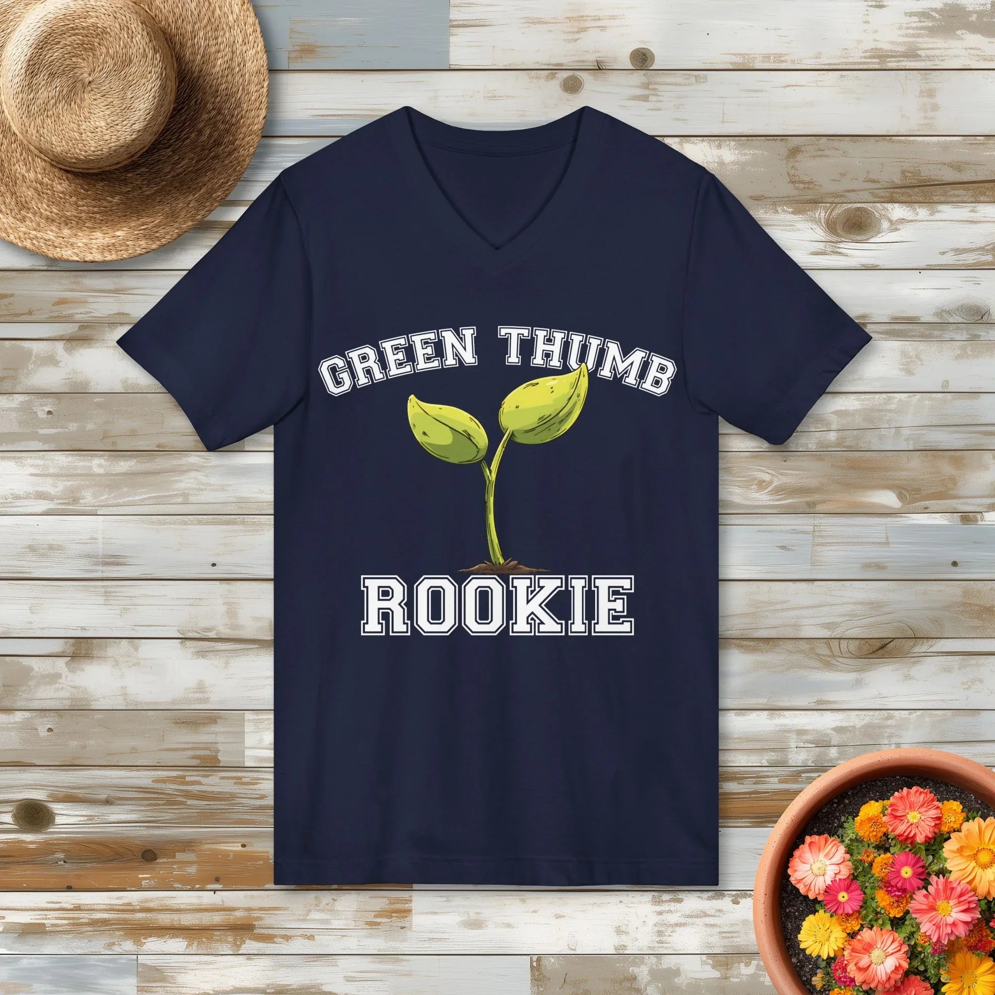 Green Thumb Rookie V-Neck Shirt