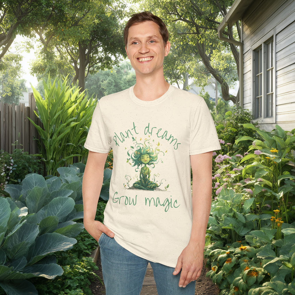 Plant Dreams, Grow Magic Garden Goddess T-Shirt