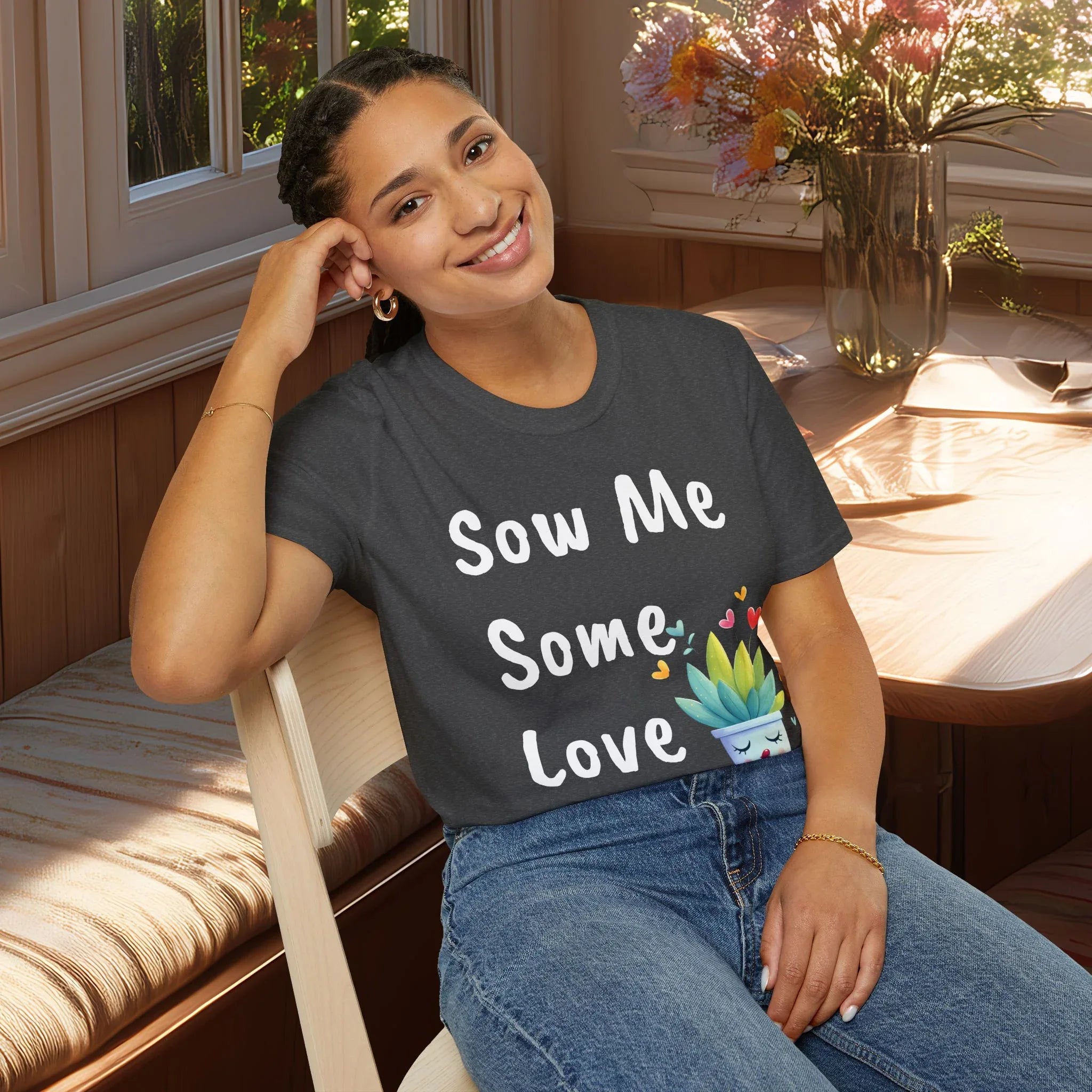 Sow Me Some Love Punny Plant T-shirt