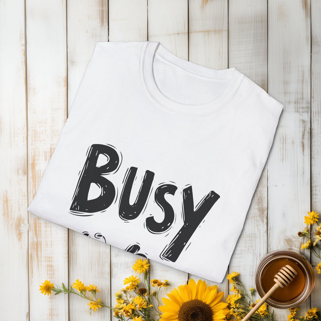Busy Bee Doodle T-Shirt for Nature Lovers