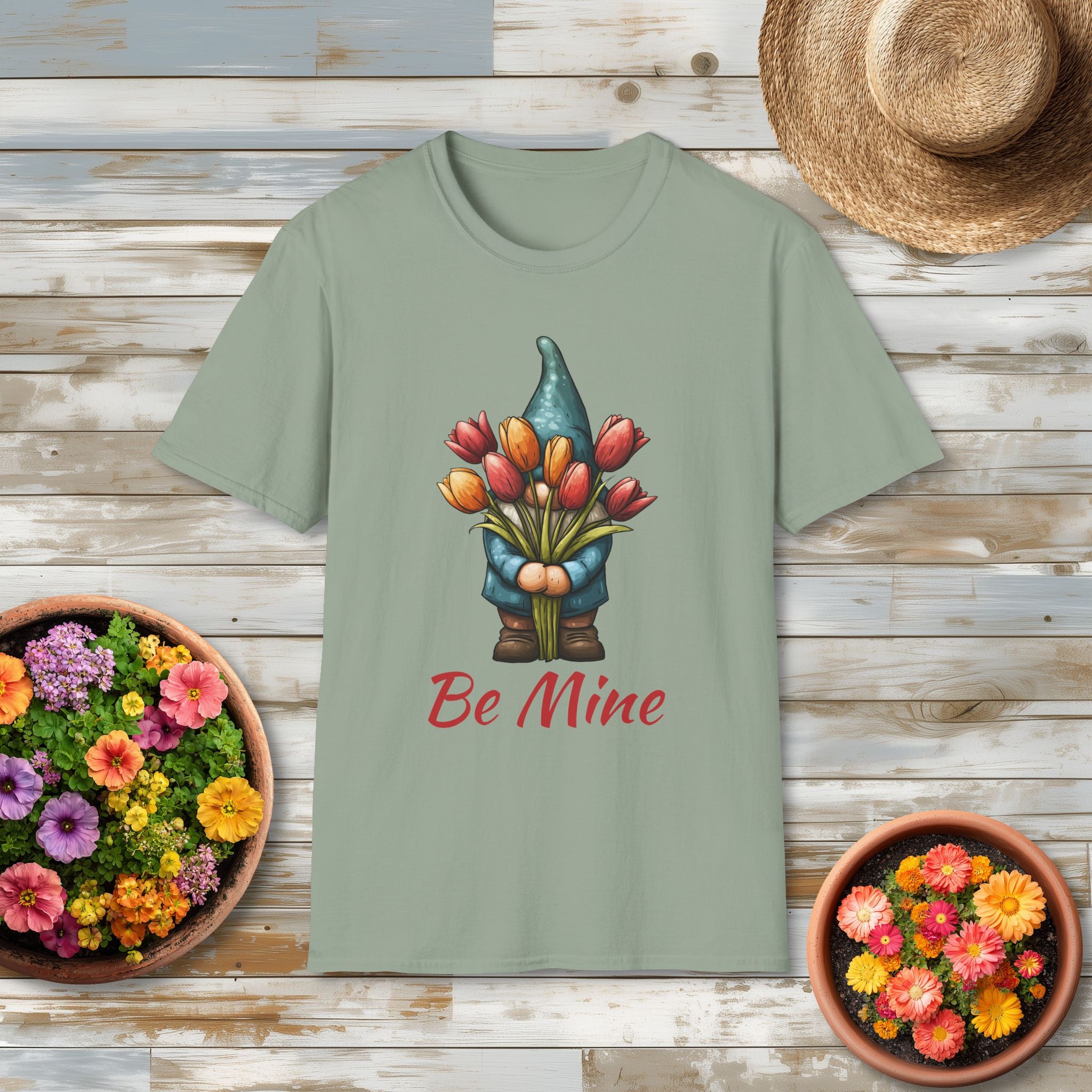 Be Mine Bashful Gnome T-Shirt